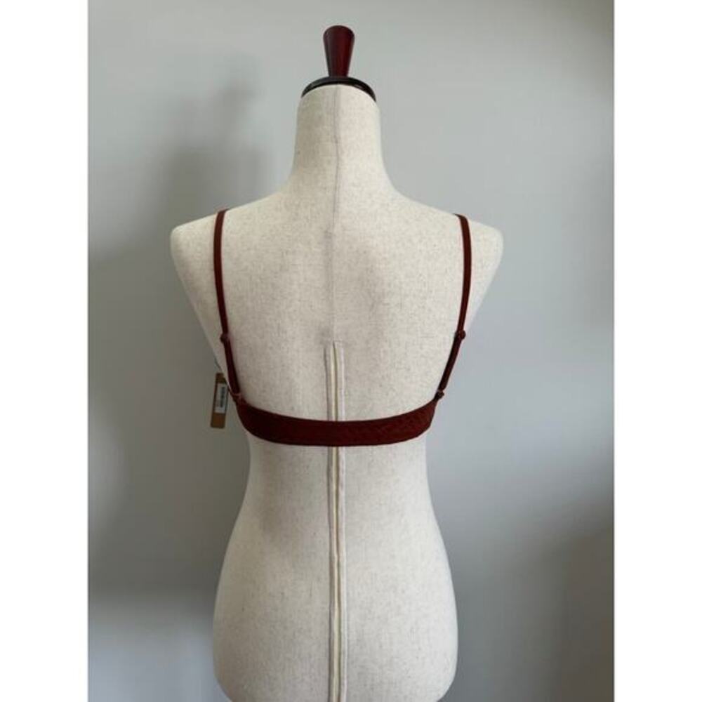 NWT SKIMS Logo Mesh Bralette Size XXS - Picture 2 of 4